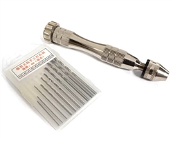 INTEGY LVER... PRECISION HAND DRILL TOOL W/ DRILL BITS (0.8-3MM)