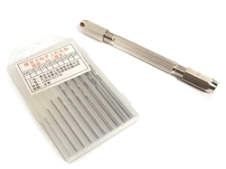 INTEGY ... MINI HAND DRILL TOOL W/ DRILL BITS (0.8-3MM)