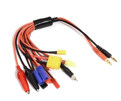 INTEGY ... 4mm PLUG CHARGER MULTI CONNECTOR HARNESS (OCTOPUS)