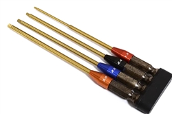 INTEGY ... METRIC 1/4IN ADAPTER ALLEN HEX TIP SET 1.5, 2, 2.5 & 3mm)