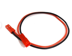 INTEGY ... 200MM SILICONE WIRE JST STYLE 2 PIN 22AWG MALE TO FEMALE PLU