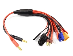 INTEGY ... 4mm PLUG CHARGER MULTI CONNECTOR HARNESS (OCTOPUS)