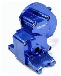 INTEGY E... ALLOY GEARBOX HOUSING RUSTLER STAMPEDE 2WD BLUE
