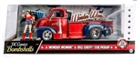 JADA ... 1952 CHEVY COE PICKUP TRUCK W/WONDER WOMAN FIGURE 1/24