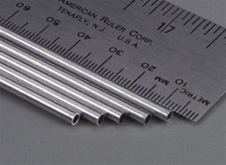 K&S METAL PRODUCTS ... TUBING ALUM 1/8 OD 36" LG.