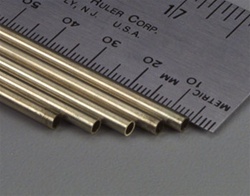 K&S METAL PRODUCTS ... TUBING BRASS 1/8 OD 36" LG.