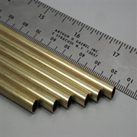 K&S METAL PRODUCTS ... TUBING BRASS 7/32 OD 36" LG.