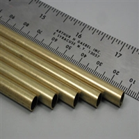 K&S METAL PRODUCTS ... TUBING BRASS 1/4 OD 36" LG.