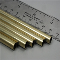 K&S METAL PRODUCTS ... TUBING BRASS 9/32 OD 36" LG.
