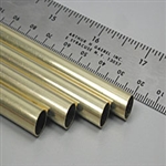 K&S METAL PRODUCTS ... TUBING BRASS 11/32 OD 36" LG.