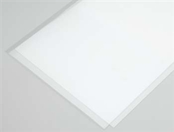 K&S METAL PRODUCTS ... CLEAR PLASTIC .015,9 X 12" (3)