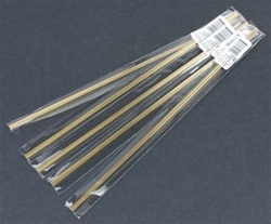 K&S METAL PRODUCTS ... TUBING BRASS SQ 1/8" (2)12" LG