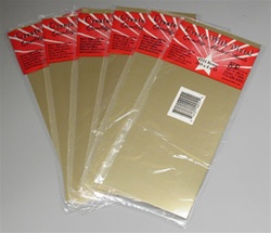 K&S METAL PRODUCTS ... BRASS SHEET .010X4 10" LG.