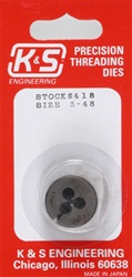 K&S METAL PRODUCTS ... DIE  3-48 THREAD