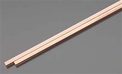 K&S METAL PRODUCTS ... SQUARE COPPER TUBE 3/16"X12" (2)