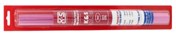 K&S METAL PRODUCTS ... PINK ALUMINUM FOIL SHEET .004"X12"X24"  (1)