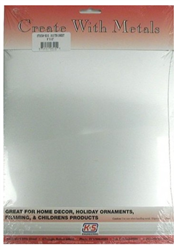 K&S METAL PRODUCTS ... PUNCH METAL TIN SHEET 9"X12"