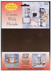 K&S METAL PRODUCTS ... PUNCH METAL COPPER SHEET 6"X8"