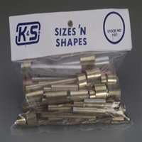 K&S METAL PRODUCTS ... ASSORTED BR,ALUM & COPPER