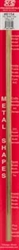 K&S METAL PRODUCTS ... SQUARE BRASS TUIBE 7/32", CARD