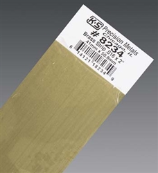 K&S METAL PRODUCTS ... BRASS STRIP .016X2"