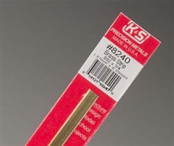 K&S METAL PRODUCTS ... BRASS STRIPS .032X1/4" 12"LG.