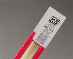 K&S METAL PRODUCTS ... BRASS STRIPS 12", .064 X 1/2"
