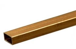 K&S METAL PRODUCTS ... RECT BRASS TUBE 3/16"X 3/8"