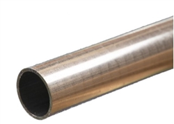 K&S METAL PRODUCTS ... ROUND ALUMINUM TUBE 1/2"X12" .029 WALL (1)