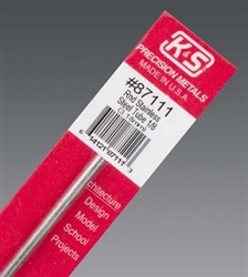 K&S METAL PRODUCTS ... ROUND SS TUBE 1/8X.028"