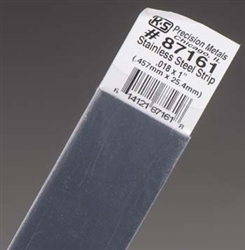 K&S METAL PRODUCTS ... SS STRIP .018X1"