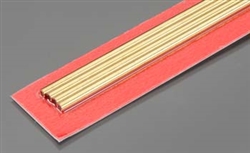 K&S METAL PRODUCTS ... RND BRASS TUBE,  3 MM  X .45 M