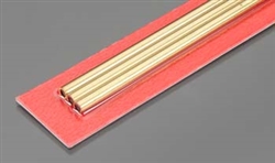 K&S METAL PRODUCTS ... RND BRASS TUBE,  4 MM  X .45 M