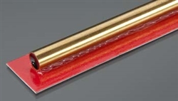 K&S METAL PRODUCTS ... RND BRASS TUBE, 10 MM  X .45 M