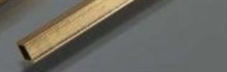 K&S METAL PRODUCTS ... SQUARE BRASS TUBE 4mm X 300mm .45 WALL (2)