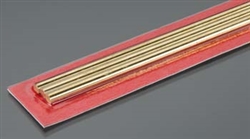 K&S METAL PRODUCTS ... ROUND BRASS ROD, 4MM DIAMETER