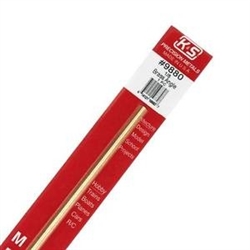 K&S METAL PRODUCTS ... BRASS ANGLE 1/8"X12" (1)