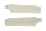 KBDD  4078... TAIL BLADES 104mm EXT ED. WHIT