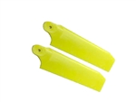 KBDD  4094... TAIL BLADES 84.5mm NEON YELLOW