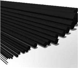KARBON FIBER TUBE ... CARBON ROD 2.5mm .098 X 48"