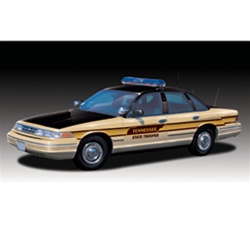 LINDBERG PLASTICS 72778... FORD CROWN VICK TN POLICE 1/25