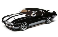 LOSI ... CHEVY CAMARO V100 1969 AWD BRUSHED RTR BLACK 1/10