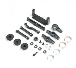 LOSI ... STEERING BELLCRANK SERVO SAVER & MOUNTS: V100