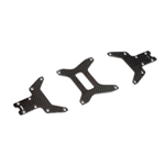 LOSI B0903... LOWER CHASSIS PLATE SET,GRAPHI