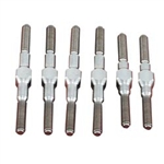 LOSI B1230... TITANIUM TURNBUCKLE SET (6): M