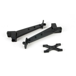 LOSI B2501... WINGMOUNTS,PLASTIC:LST,LST2,AF