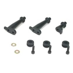 LOSI B5005... FUEL TANK MOUNTS & HARDWARE: L