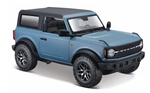 MAISTO ... FORD BRONCO BADLANDS BLUE 2-DOOR 1/24