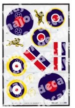 MAJOR DECALS ... BRITTISH .40 WATER TRANSFER