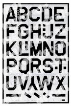 MAJOR DECALS ... LETTERS 3" A-Z WHITE       W/T